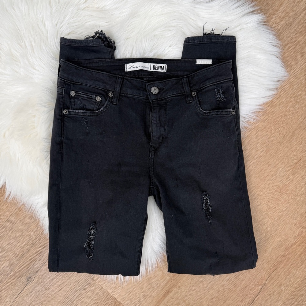 Revolve lovers and friends black jeans 27